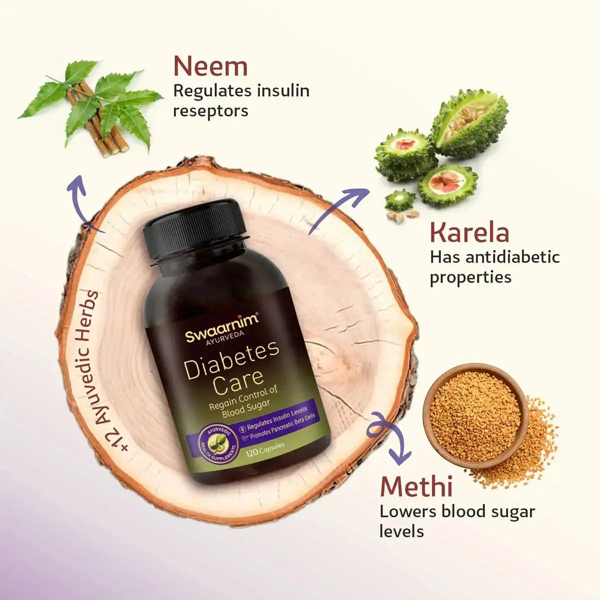 Ingredients In Swaarnim Diabetes Care Capsule