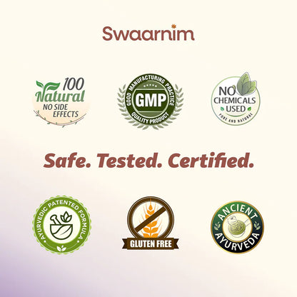 Swaarnim Arjun Capsule | Complete relief from Stress and Anxiety Promotes liver well-being Regulates Blood Pressure