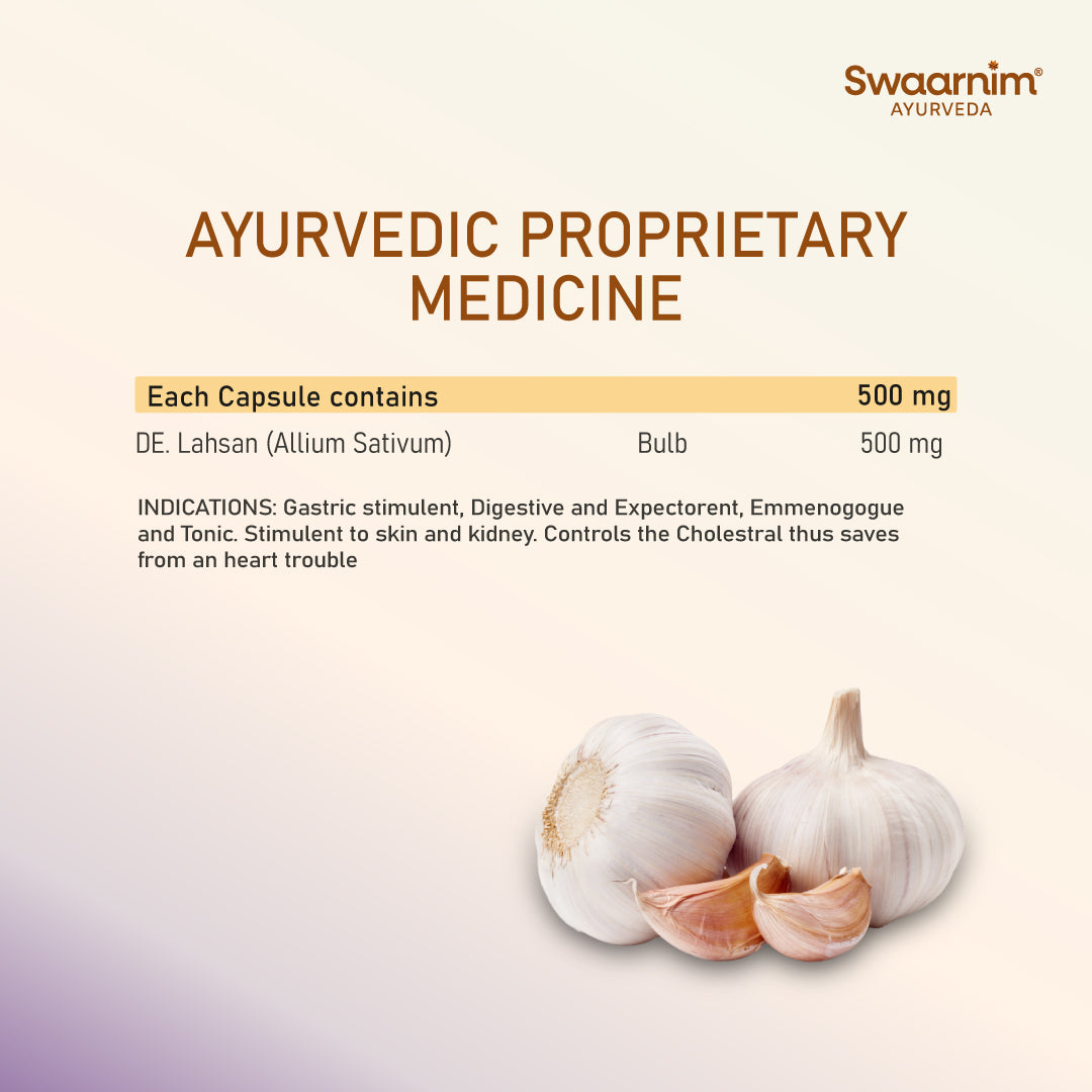 Composition Of Swaarnim Lahsun Capsule