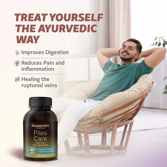 Treat Yourself The Ayurvedic Way With Piles Care Capsule