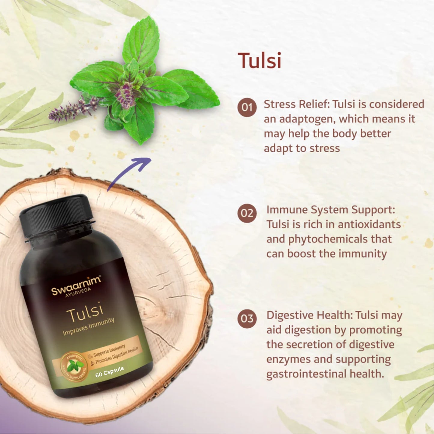 TULASI LONGEVITY & NAD SUPPORT CAPSULE