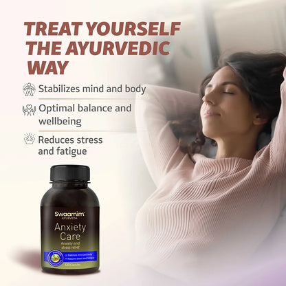 Swaarnim Anxiety Care | Complete relief from Anxiety and stress, stabilises mind reduces fatigue