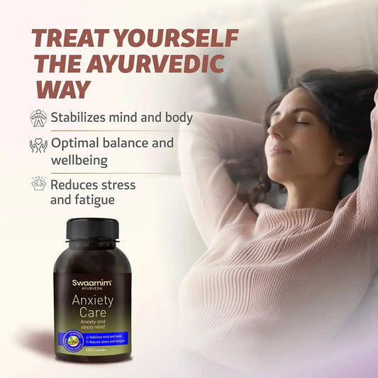 Treat Yourself The Ayurvedic Way By Anxiety Care Capsule