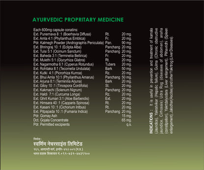 SWAARNIM LIVER DISORDERS CARE HEPTONE B+ CAPSULE
