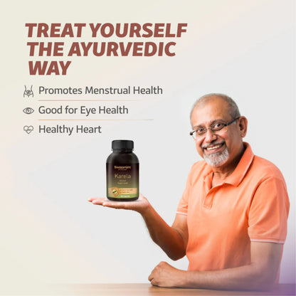 Swaarnim Karela Capsule | Complete relief from Indigestion Reduces Cholesterol Regulates Insulin