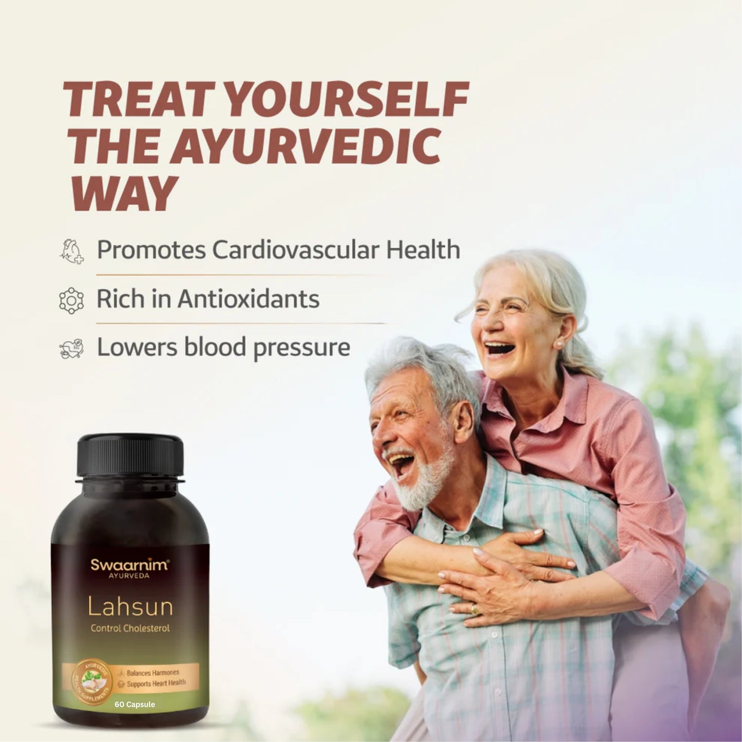 Swaarnim Lahsun capsule | Complete relief from Increased blood pressure Improves heart health Rich in Antioxidants