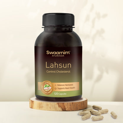 Swaarnim Lahsun capsule | Complete relief from Increased blood pressure Improves heart health Rich in Antioxidants