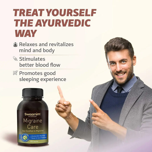 Treat Yourself The Ayurvedic Way With Migraine Care Capsule