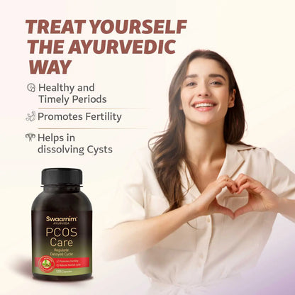 Swaarnim PCOS Care | Complete relief from excessive hair growth on face, chest, back and Stomach Promotes fertility and timely periods
