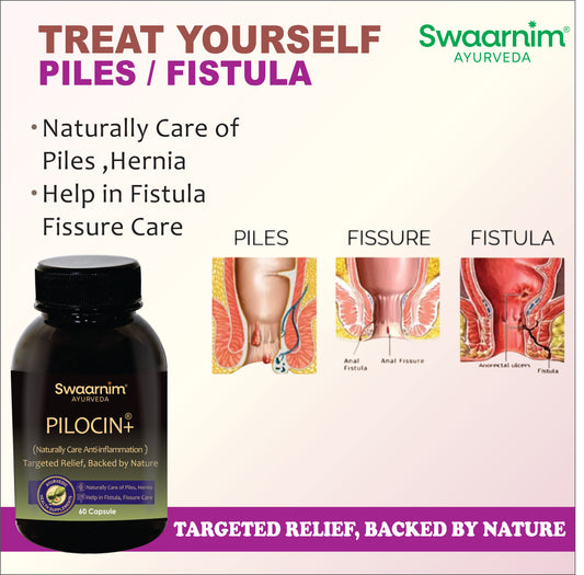 SWAARNIM PILOCIN+ PILES CARE CAPSULE