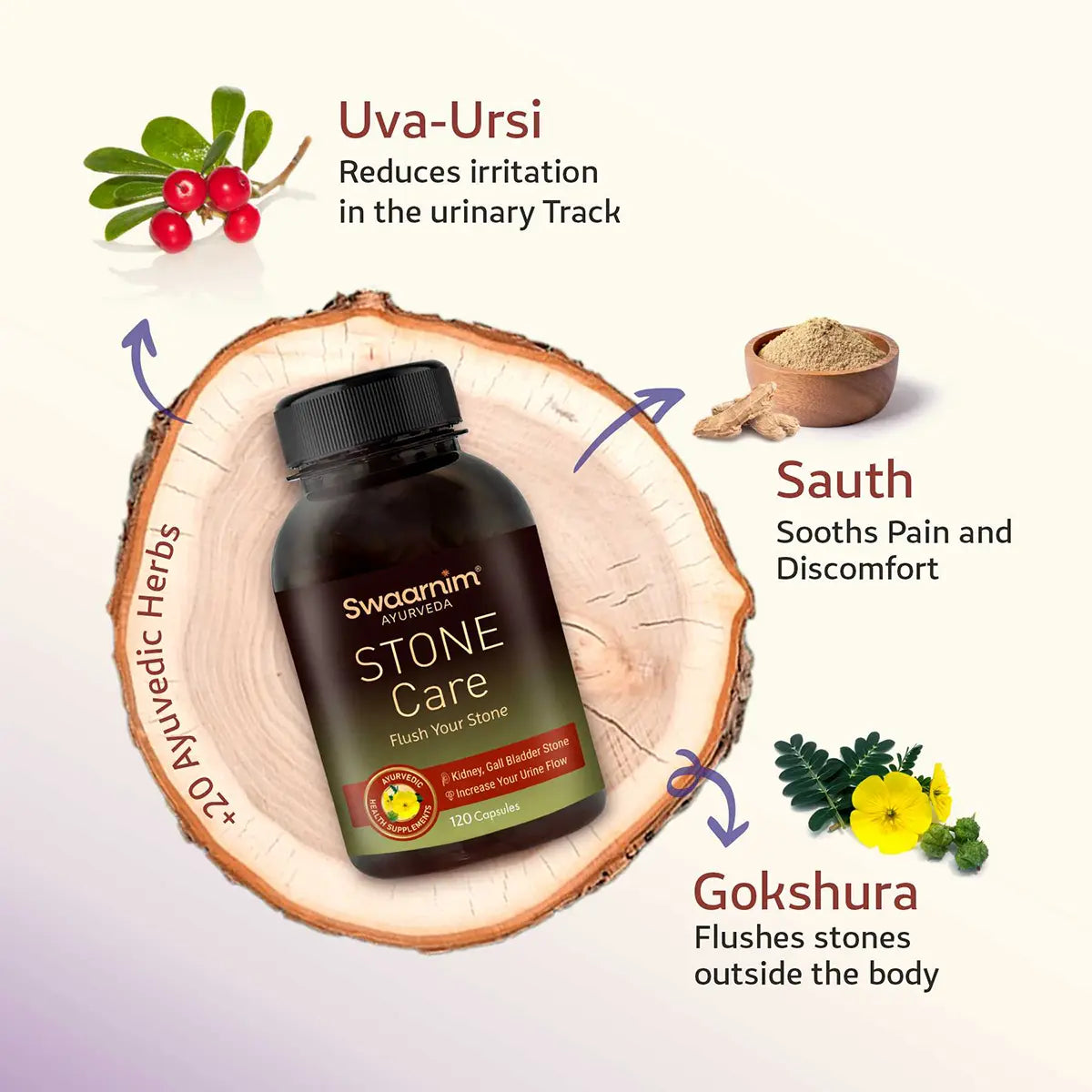 Swaarnim Stone Care | Complete relief from Kidney Stone Improvement in Urinary Tract Health Reduces Inflammation