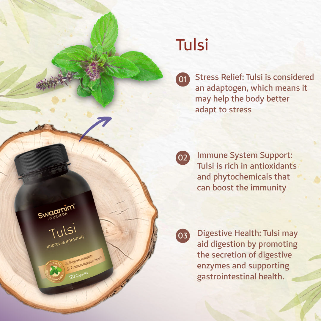 Ingredients In Swaarnim Tulsi Capsule