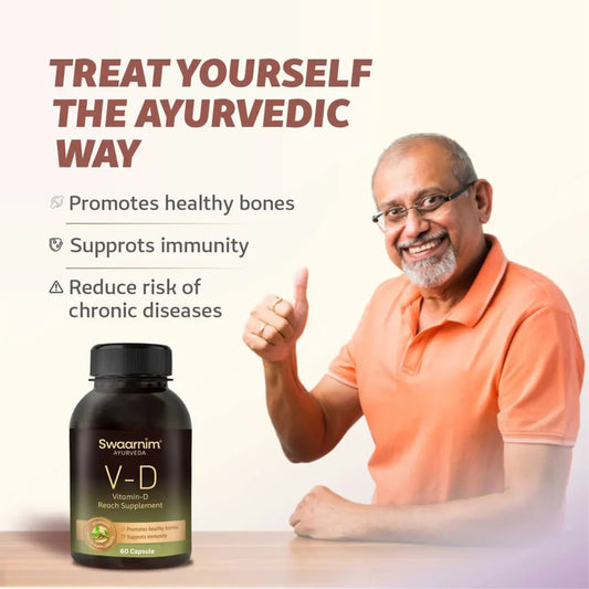 Swaarnim VD Care | Complete relief from Damaged Bone Health Supports muscle function Monitors proper immune functions