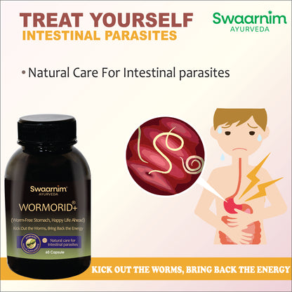 SWAARNIM INTESTINE PARASITES CARE WORMORID+ CAPSULE